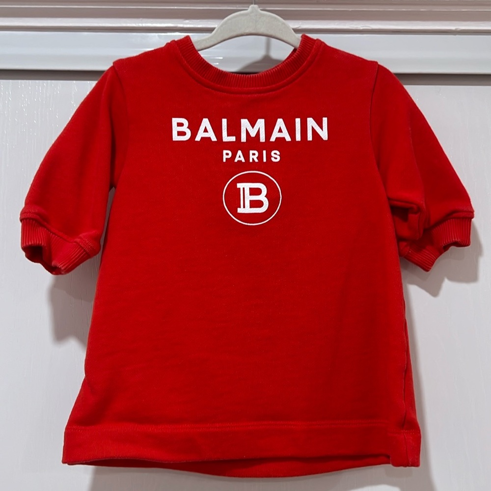 Baby Balmain Red Dress